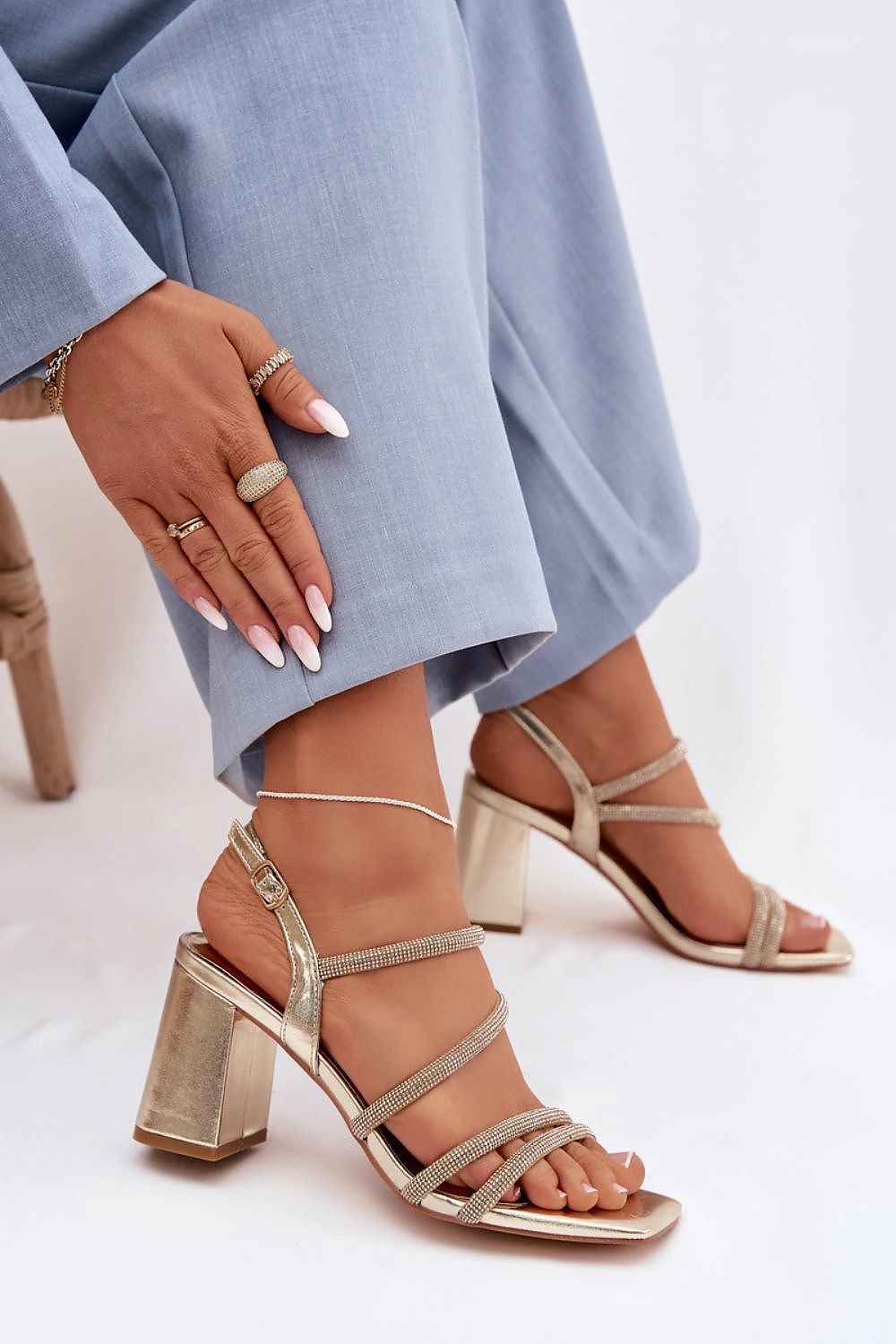 Heel sandals model 225209
