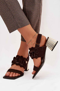 Heel sandals model 225347