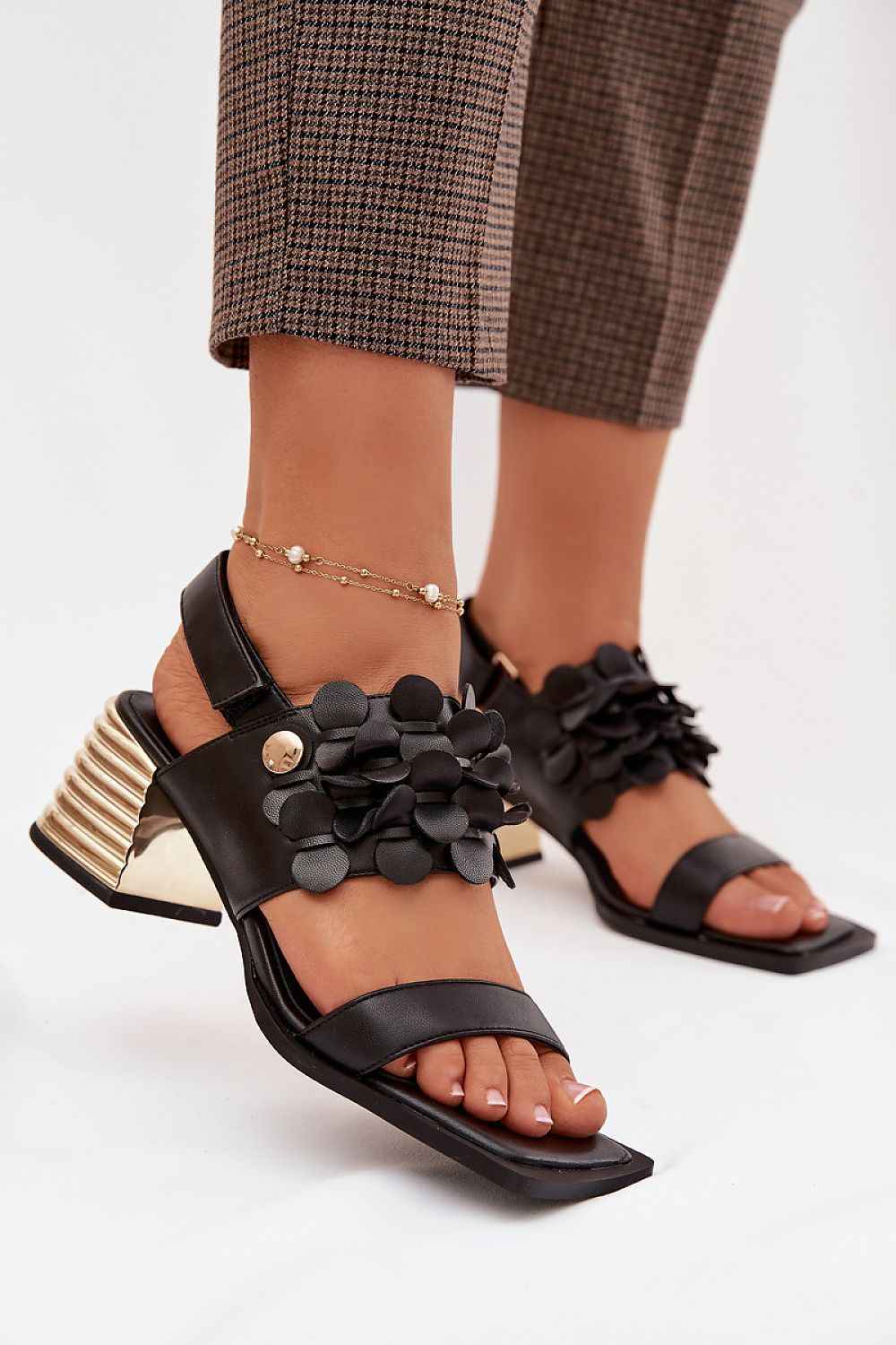 Heel sandals model 225348