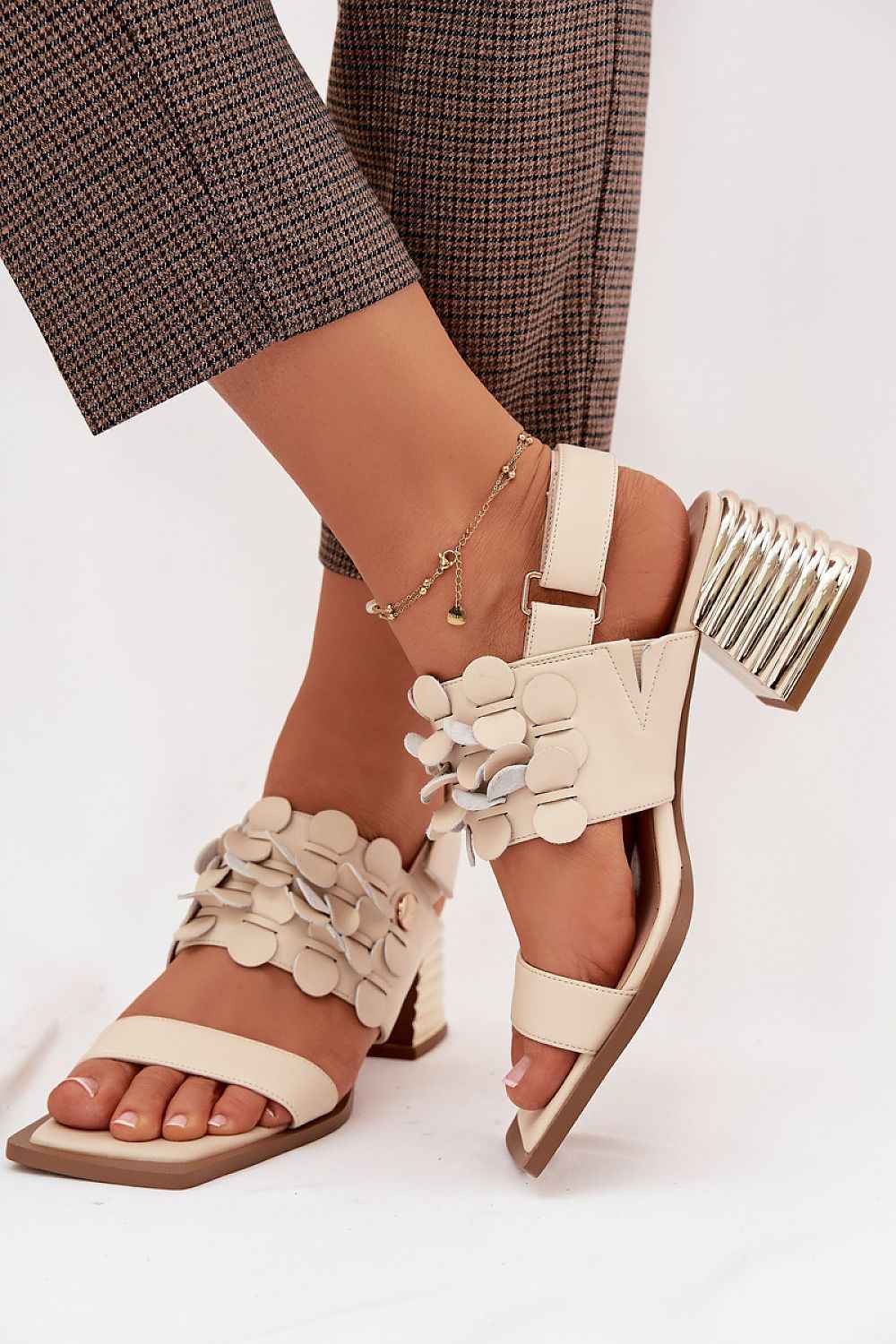 Heel sandals model 225349