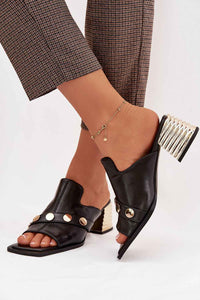 Heeled sandals model 225350