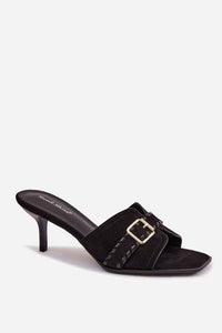 Heeled sandals model 225371