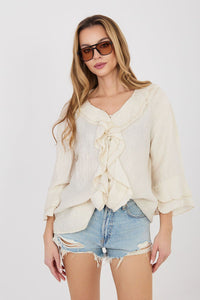  Long sleeve shirt model 225519 Italy Moda 