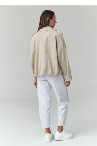  Corduroy jacket model 225692 Makadamia 
