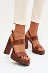  Heel sandals model 226114 Step in style 