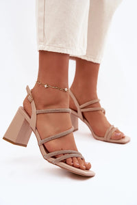  Heel sandals model 226326 Step in style 