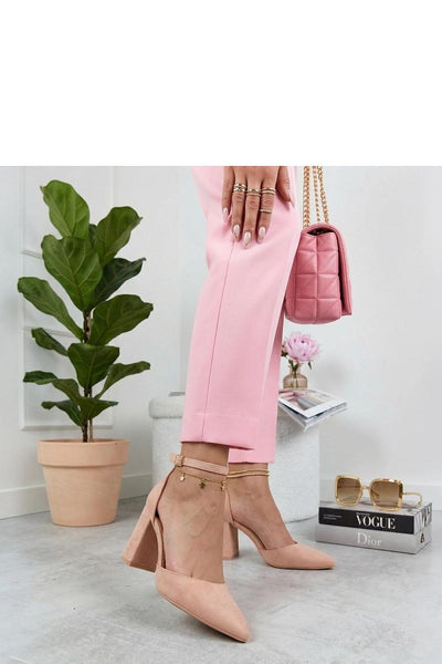 Block heel pumps model 226564