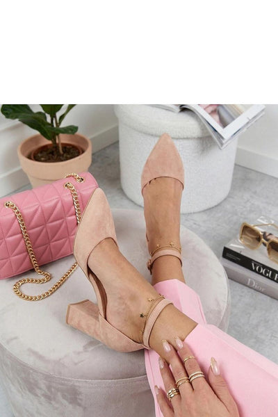 Block heel pumps model 226564