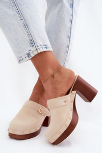  Heeled sandals model 228789 Step in style 
