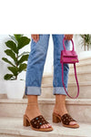  Heeled sandals model 229777 Solea 