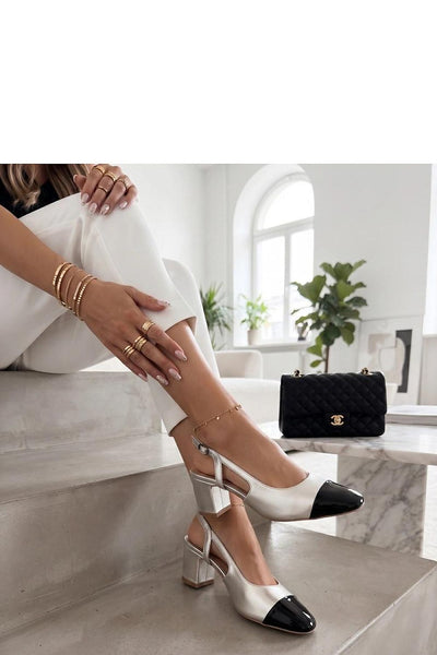 Block heel pumps model 230820