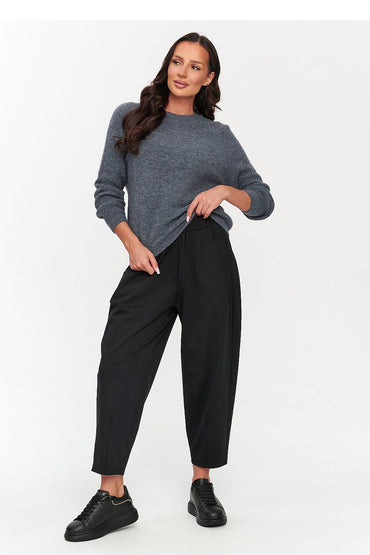  Women trousers model 230861 Makadamia 
