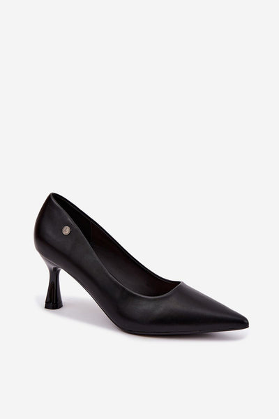 Block heel pumps model 231647