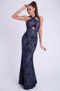 Long dress model 69402