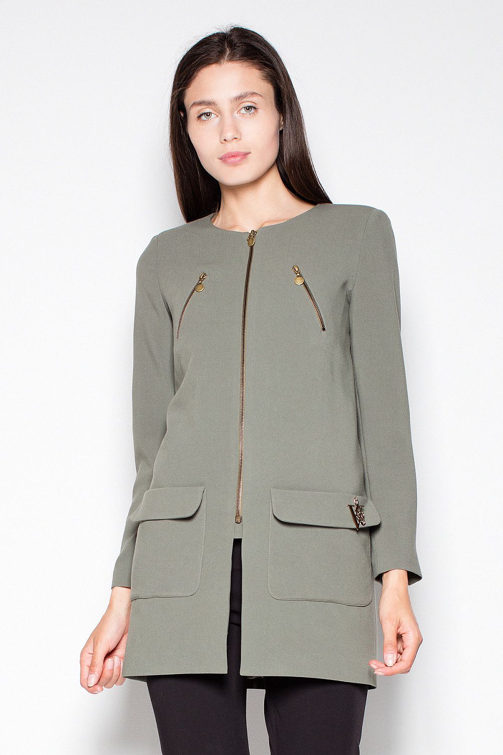 Coat model 77423