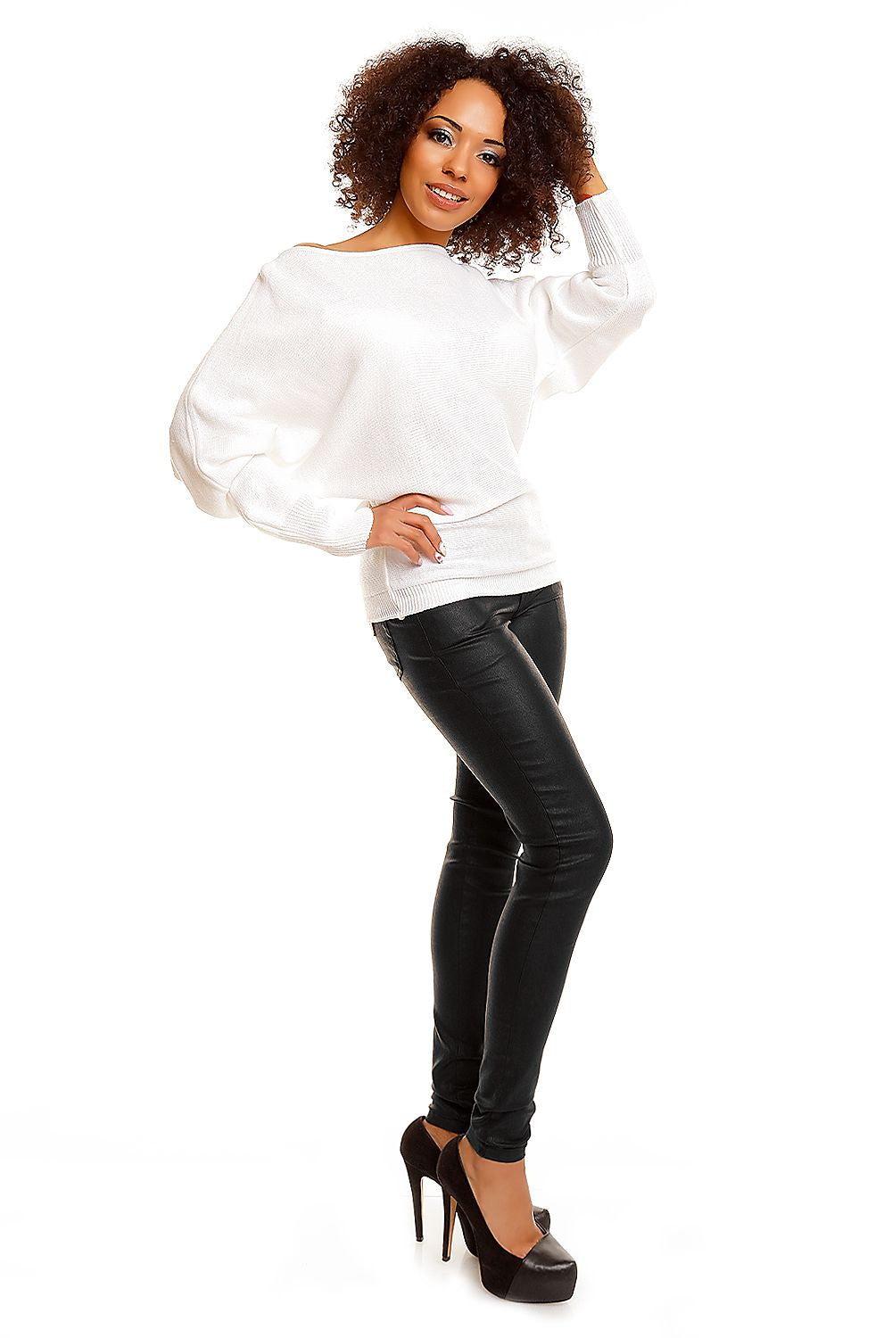 Bat style blouse model 84277