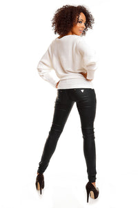 Bat style blouse model 84277