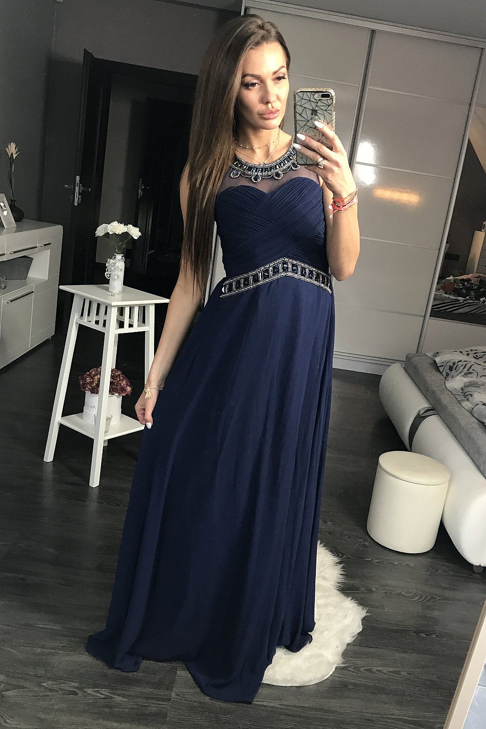 Long dress model 105272