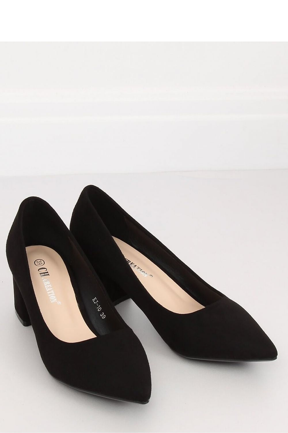 Block heel pumps model 134283