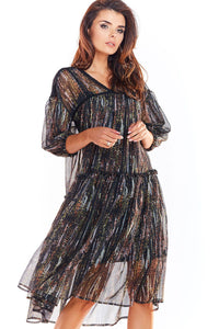  Cocktail dress model 139548 awama 