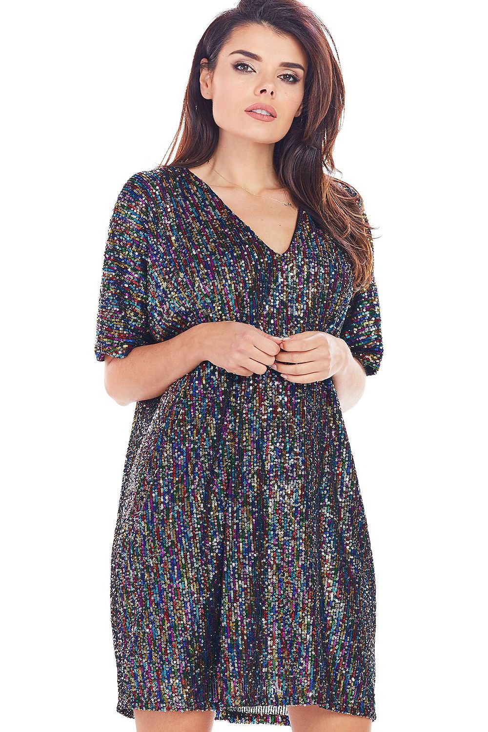  Evening dress model 139580 awama 