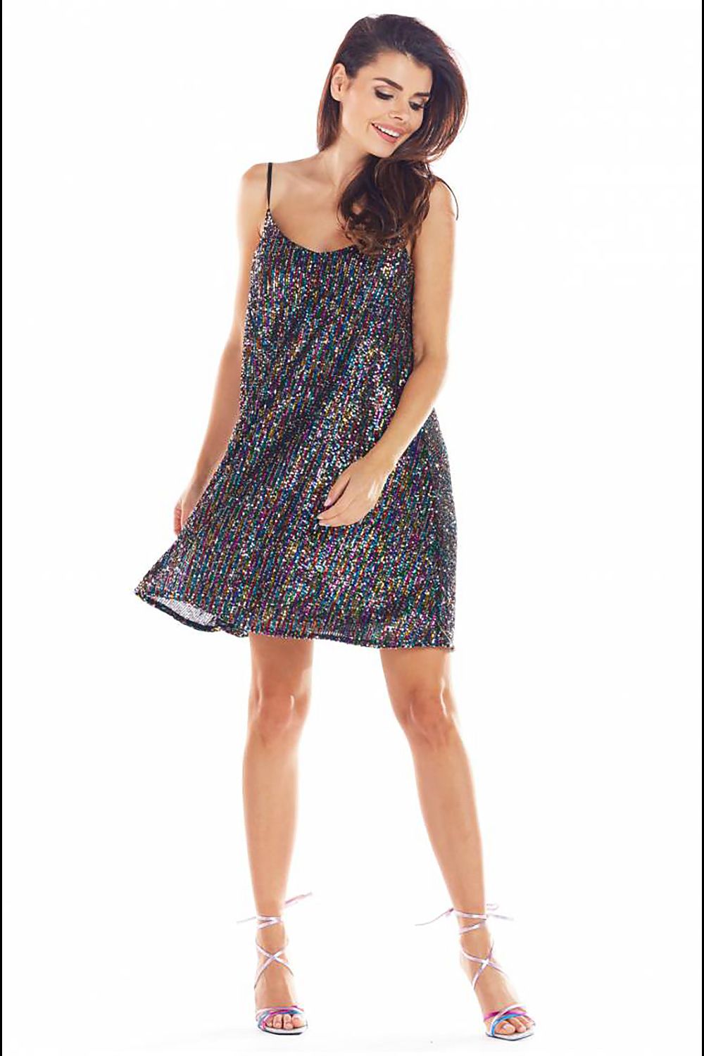  Evening dress model 139586 awama 