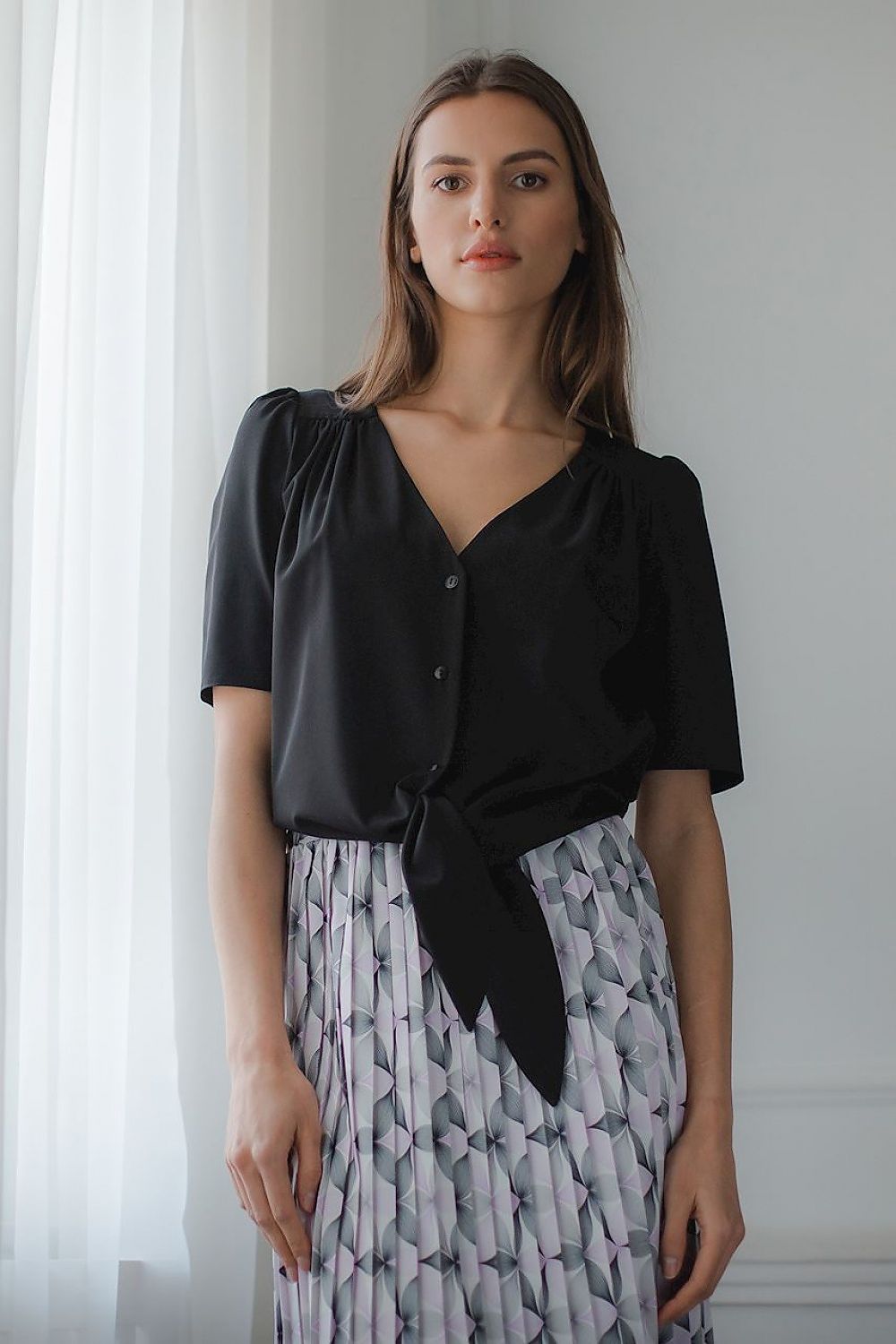 Short sleeve shirt model 143911