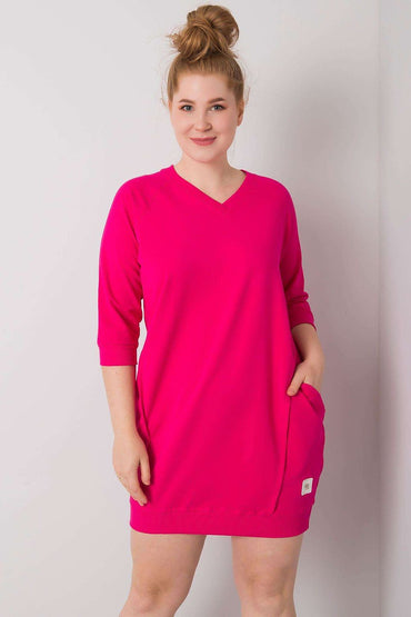 Plus size dress model 160076