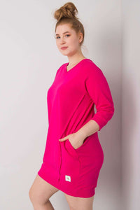 Plus size dress model 160076