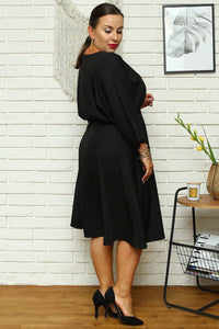 Plus size dress model 168959