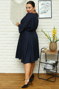 Plus size dress model 168960