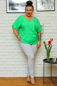 Plus size blouse model 169032