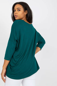 Plus size blouse model 169111