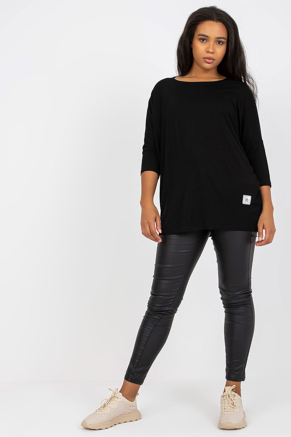 Plus size blouse model 169112
