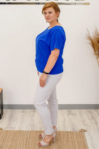 Plus size blouse model 169138