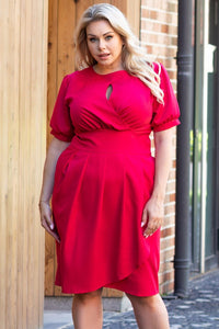 Plus size dress model 169162