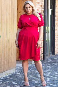 Plus size dress model 169162