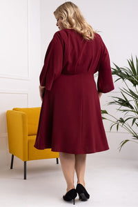 Plus size dress model 169252