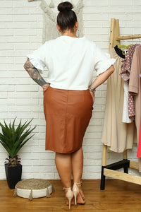 Plus size Skirt model 169276