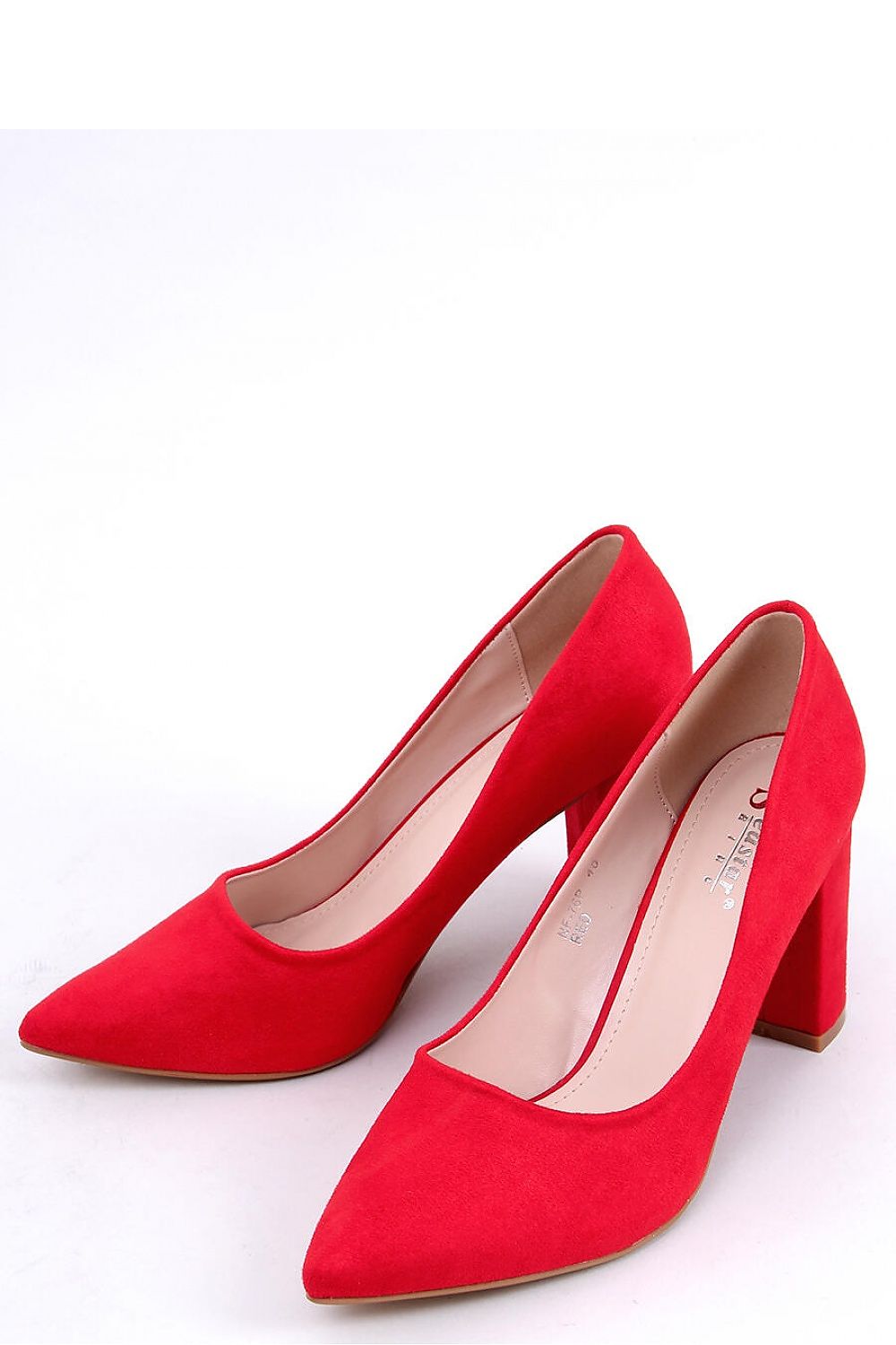 Block heel pumps model 171509