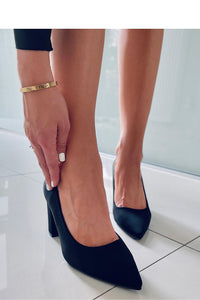 Block heel pumps model 172835