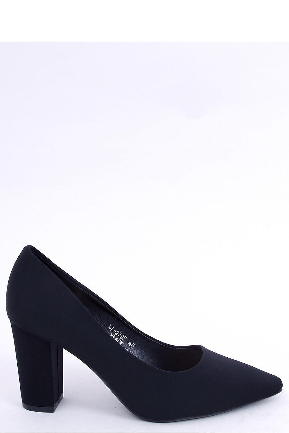 Block heel pumps model 172835