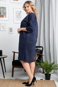 Plus size dress model 175220