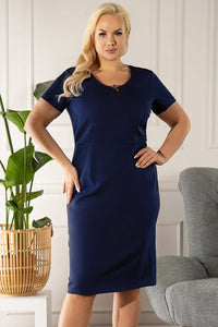 Plus size dress model 175228