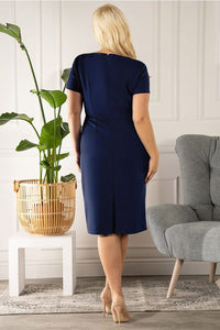 Plus size dress model 175228