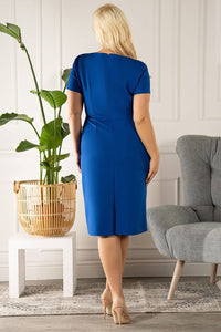 Plus size dress model 175229