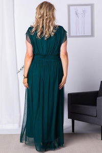 Plus size dress model 175251