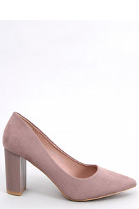 Block heel pumps model 176095