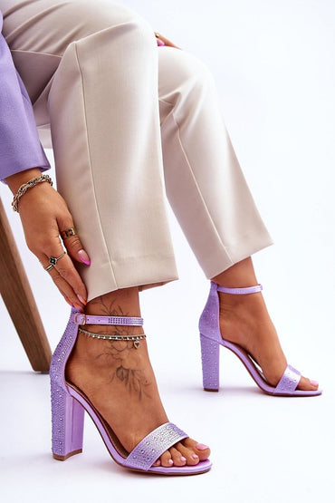 Heel sandals model 177717