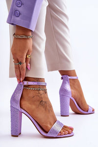 Heel sandals model 177717